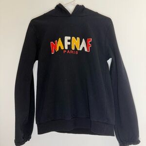 NAF NAF Paris Black Child’s Sweatshirt with Vibrant Logo